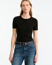ELIN TEE IN BLACK