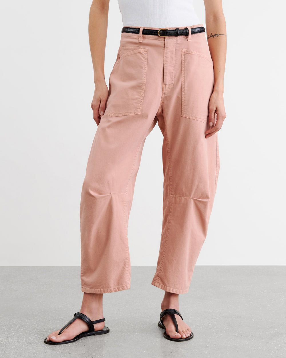 SHON PANT IN OXFORD PINK