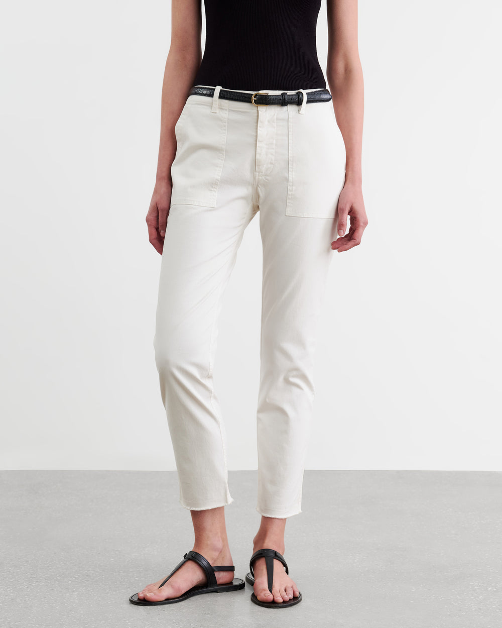 JENNA PANT IN WHITE