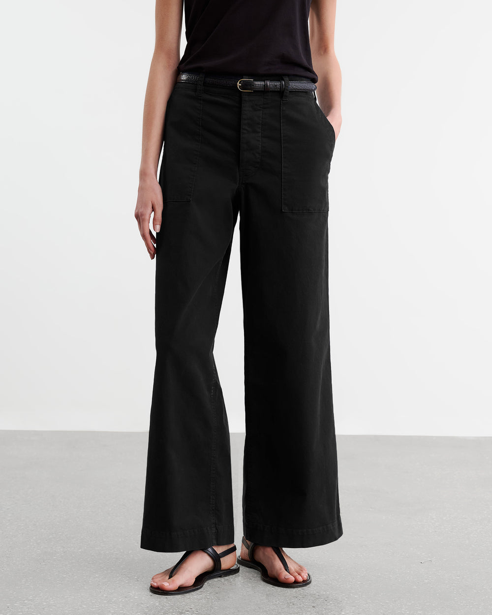 LEON BOY PANT IN CARBON