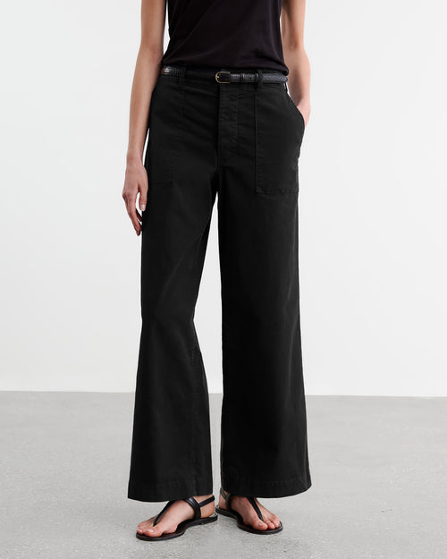 LEON BOY PANT IN CARBON