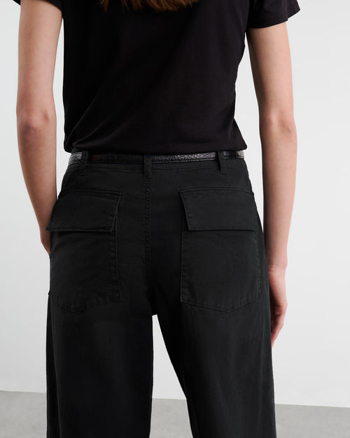 LEON BOY PANT IN CARBON