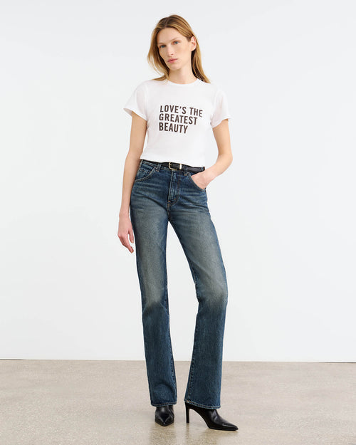 LOVE TEE IN WHITE