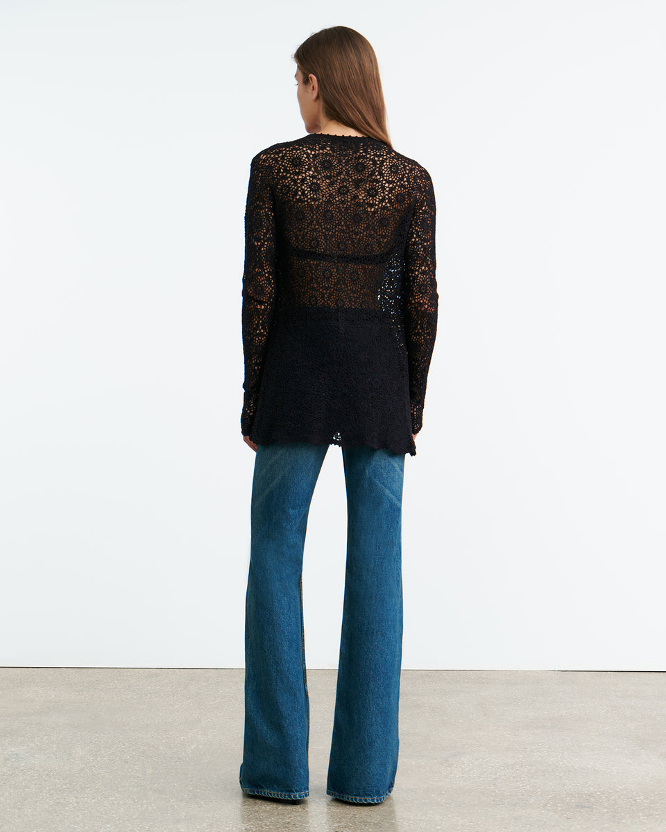 STACY CARDIGAN IN BLACK