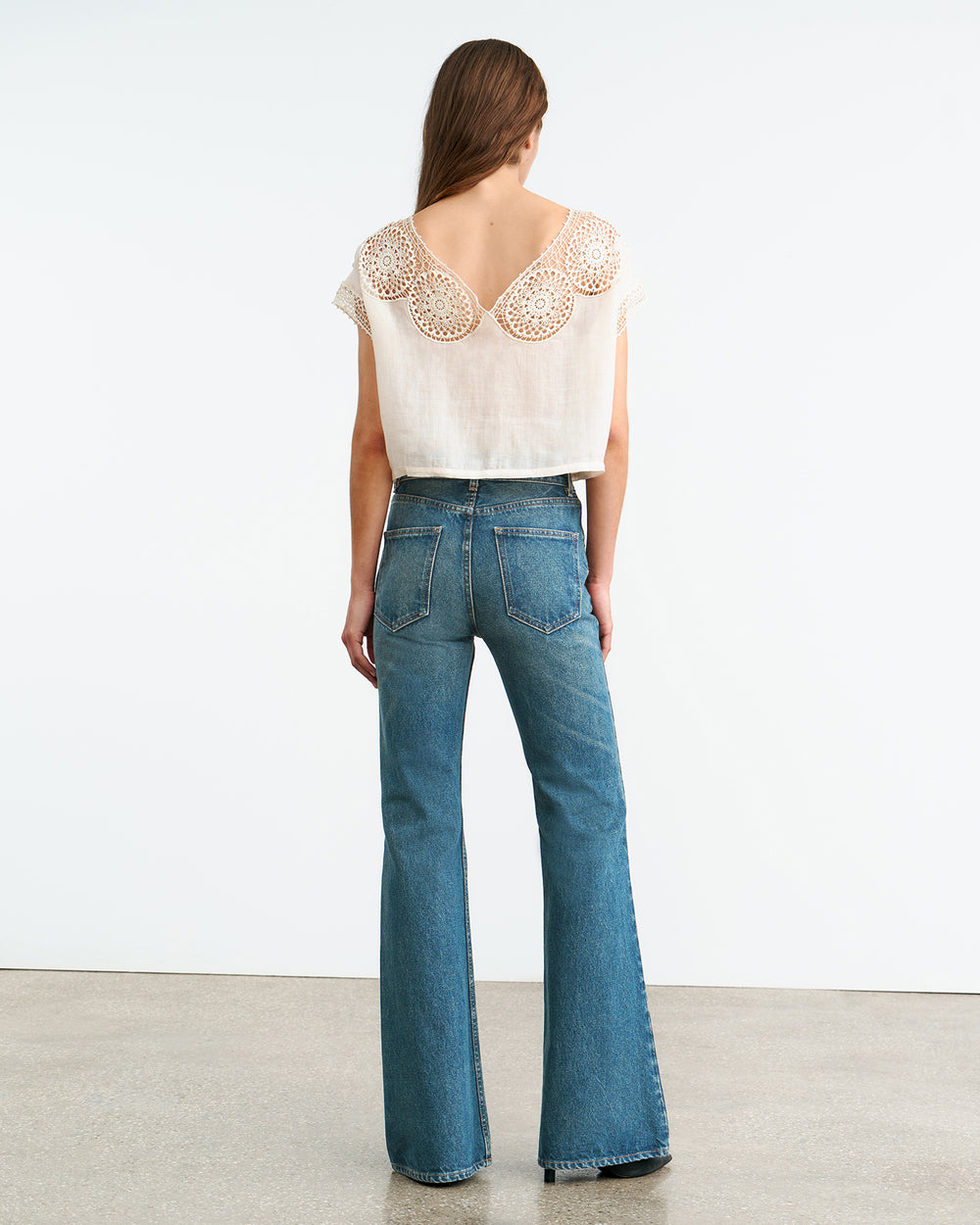 CAILA TOP IN IVORY