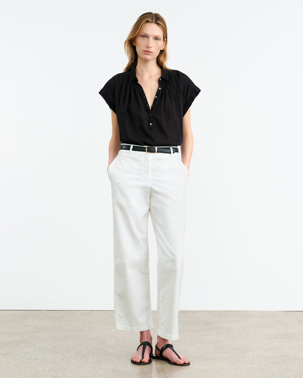 NOHAN PANT IN WHITE