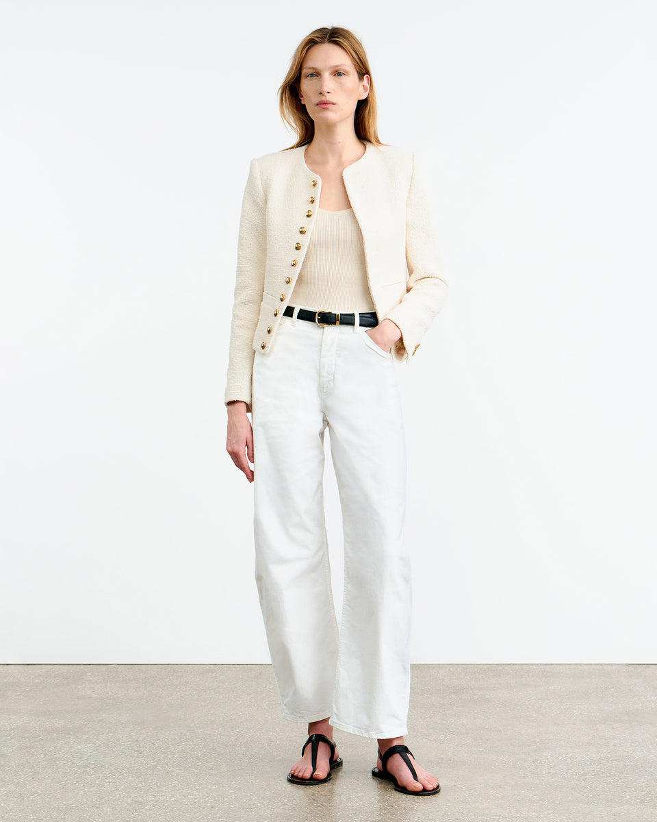 PATTI JACKET IN IVORY