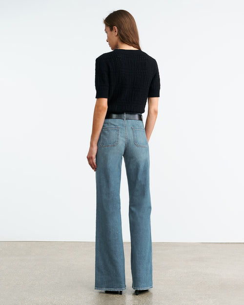 ELYSIA CASHMERE SWEATER IN BLACK