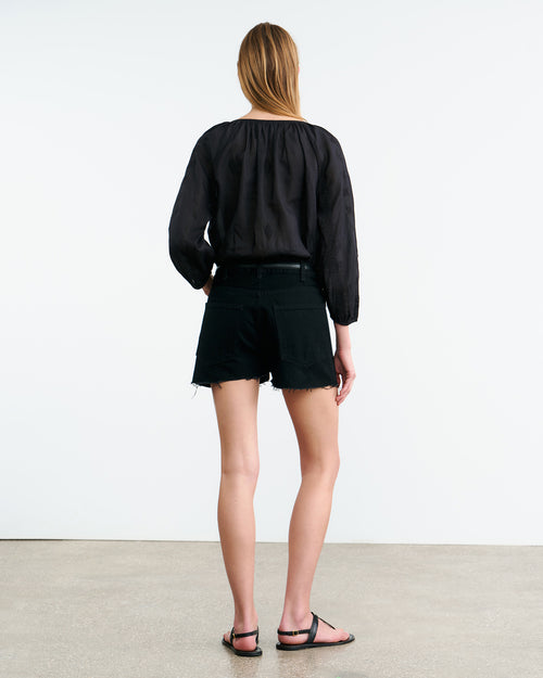 CRISTO BLOUSE IN BLACK