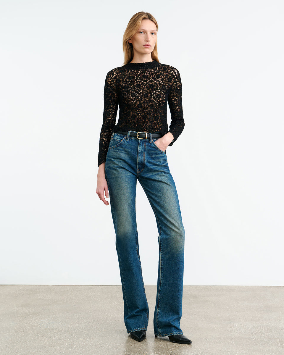 GIBSON SWEATER IN BLACK