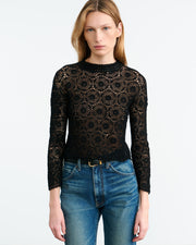 GIBSON SWEATER IN BLACK