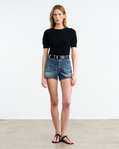 HARLEY DENIM SHORT IN CLASSIC WASH