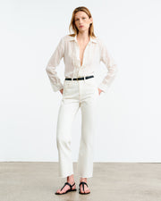 NATHAEL SHIRT IN IVORY