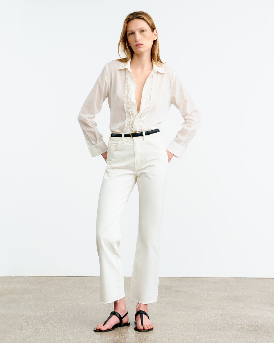 NATHAEL SHIRT IN IVORY