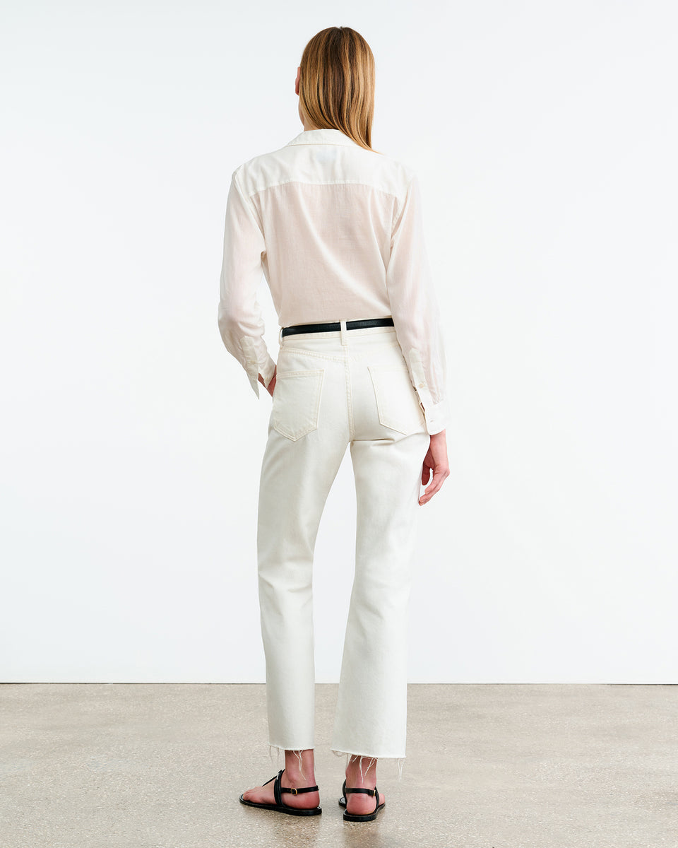 NATHAEL SHIRT IN IVORY