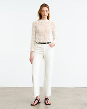 GIBSON SWEATER IN IVORY