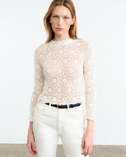 GIBSON SWEATER IN IVORY