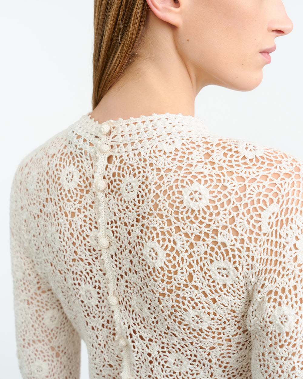 GIBSON SWEATER IN IVORY