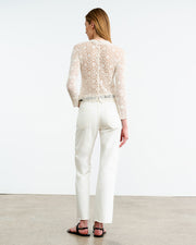 GIBSON SWEATER IN IVORY