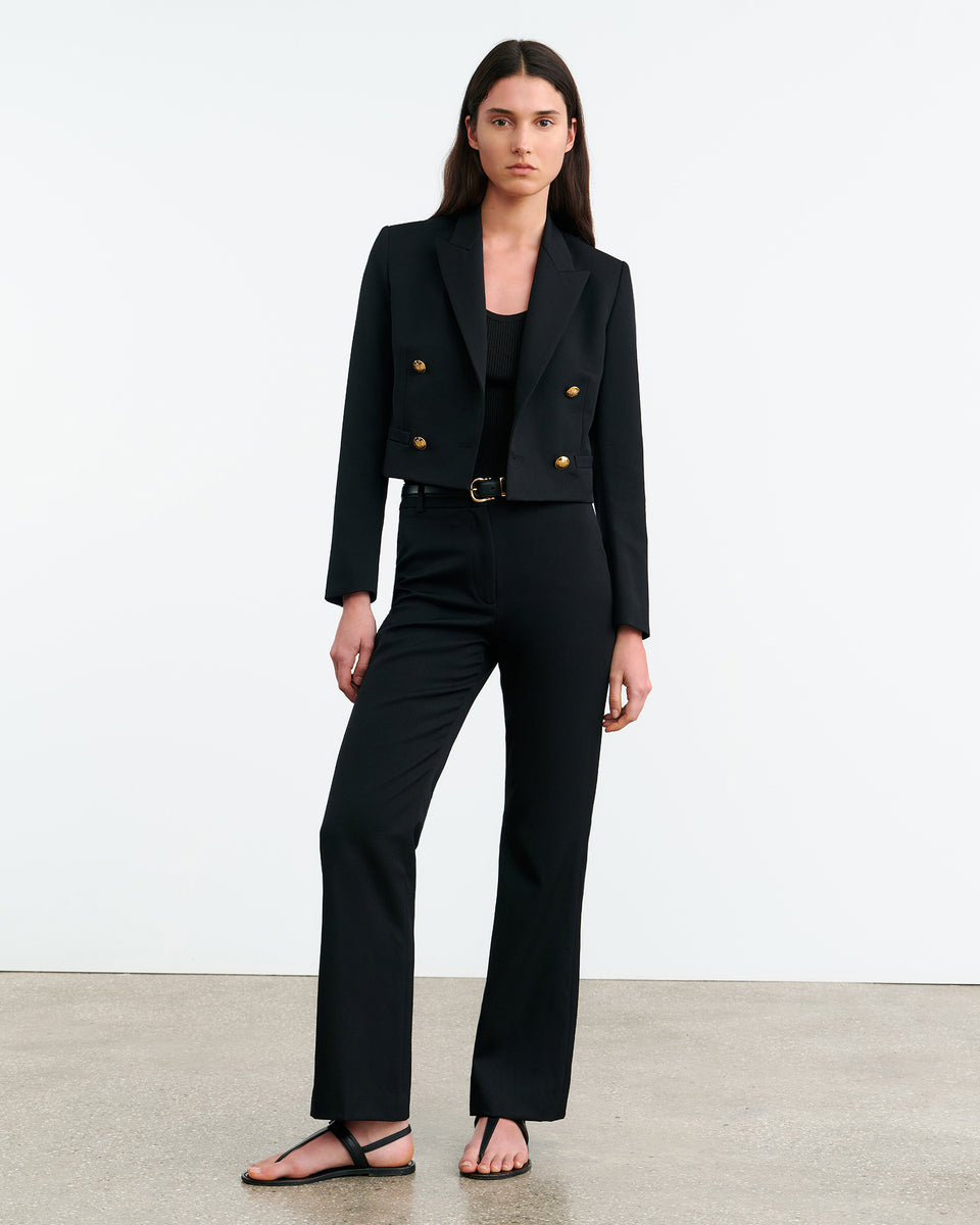 BEAUREGARD BLAZER IN BLACK