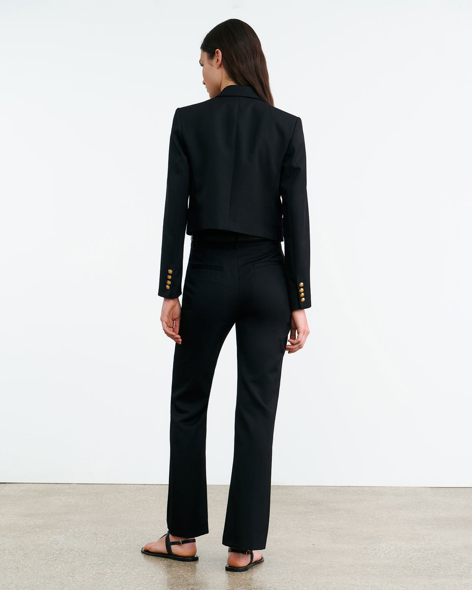 BEAUREGARD BLAZER IN BLACK
