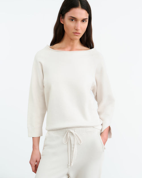 LUKA SWEATSHIRT IN CHALK