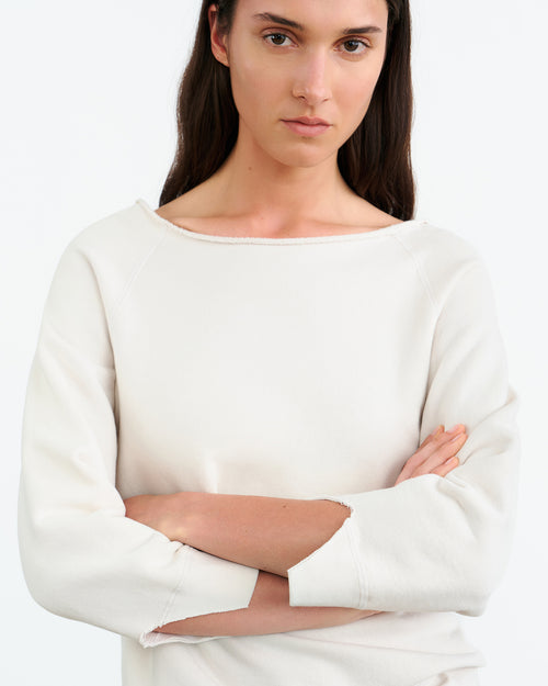 LUKA SWEATSHIRT IN CHALK