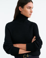 LANIE CASHMERE SWEATER IN BLACK
