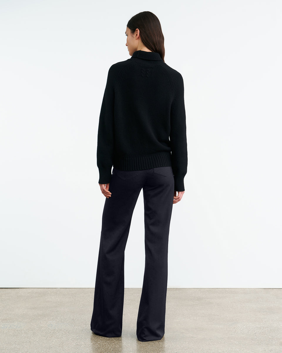 LANIE CASHMERE SWEATER IN BLACK