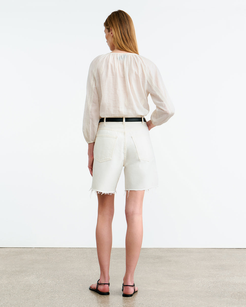 CRISTO BLOUSE IN IVORY