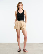 BEATRICE SHORT IN KHAKI