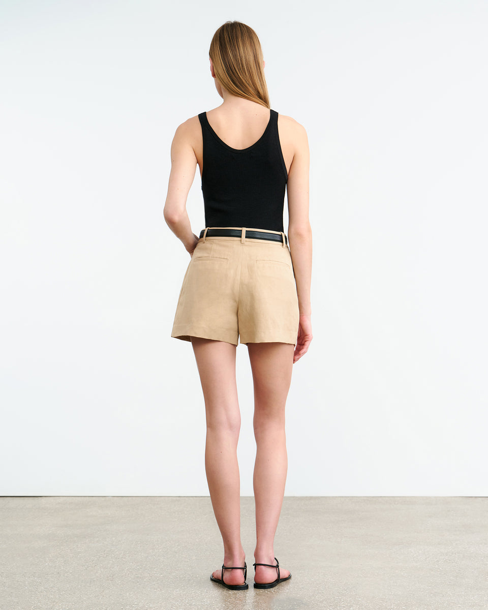 BEATRICE SHORT IN KHAKI