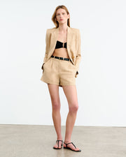 BEATRICE SHORT IN KHAKI