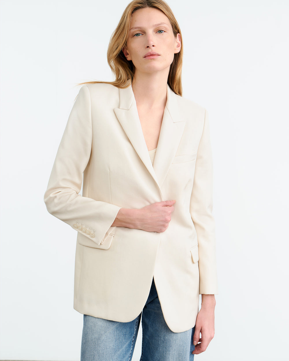 DIANE BLAZER IN STONE