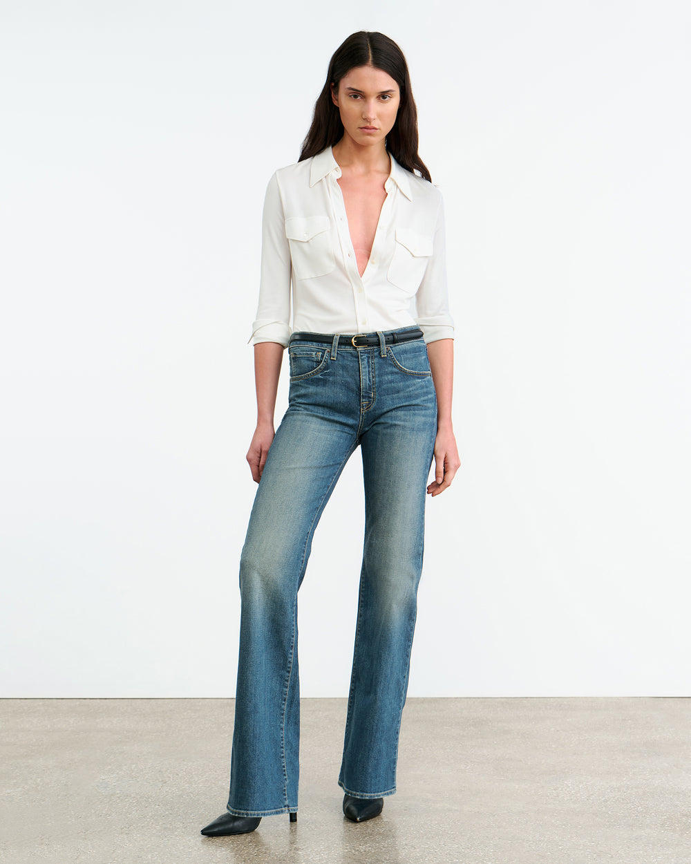 AVELINE SHIRT IN IVORY