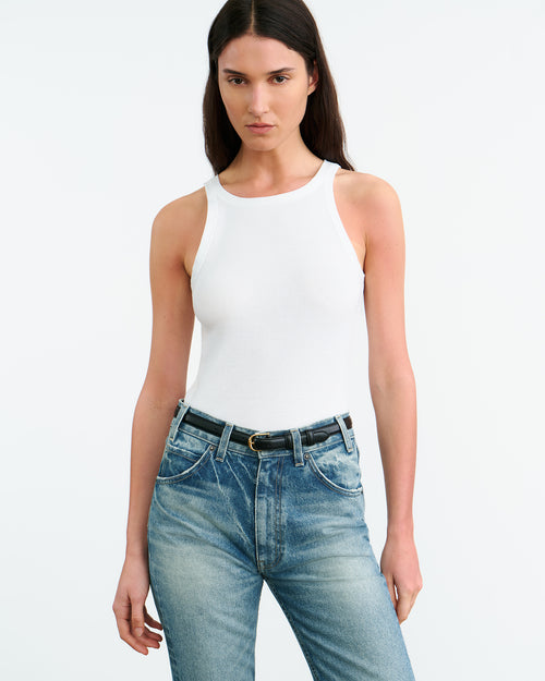 JENNIFER TANK IN WHITE