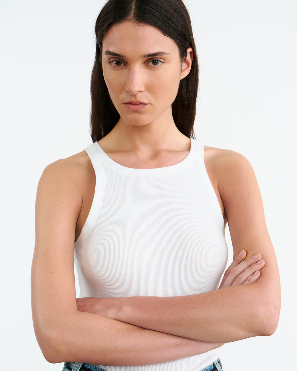 JENNIFER TANK IN WHITE