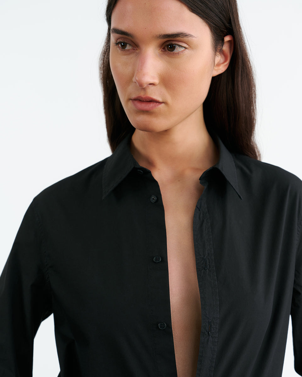 RAPHAEL SHIRT IN BLACK