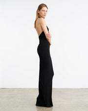 GERTRUDE KNIT DRESS IN BLACK