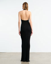 GERTRUDE KNIT DRESS IN BLACK