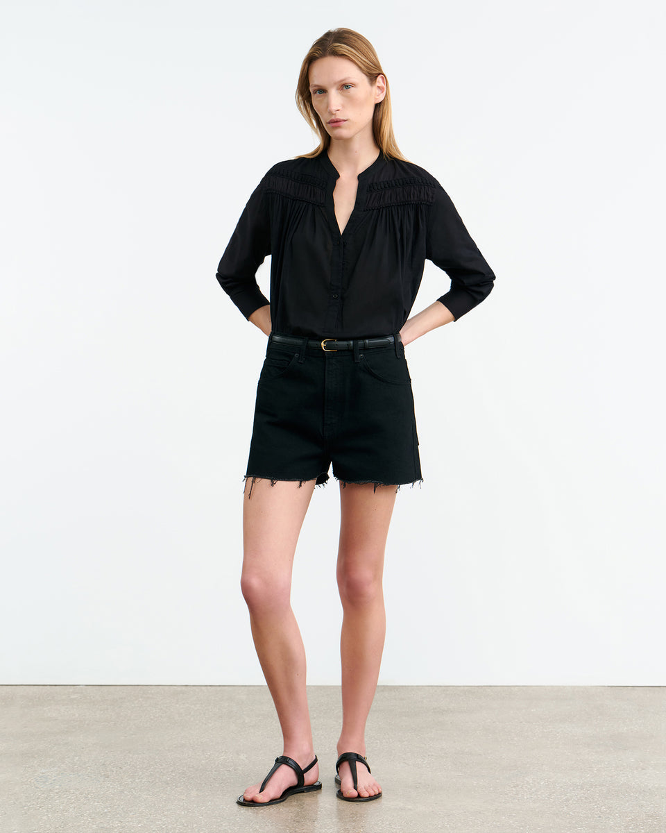 COBAIN DENIM SHORT IN COBAIN DENIM SHORT