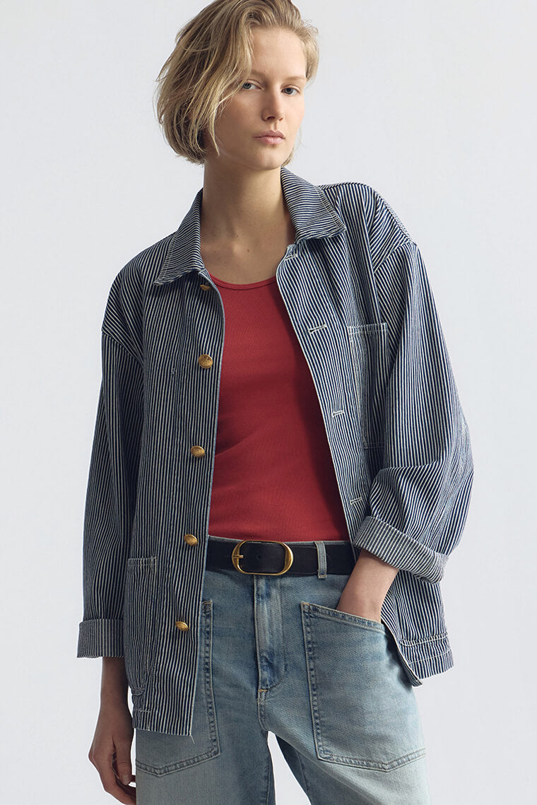 JUNE TANK IN WASHED RED