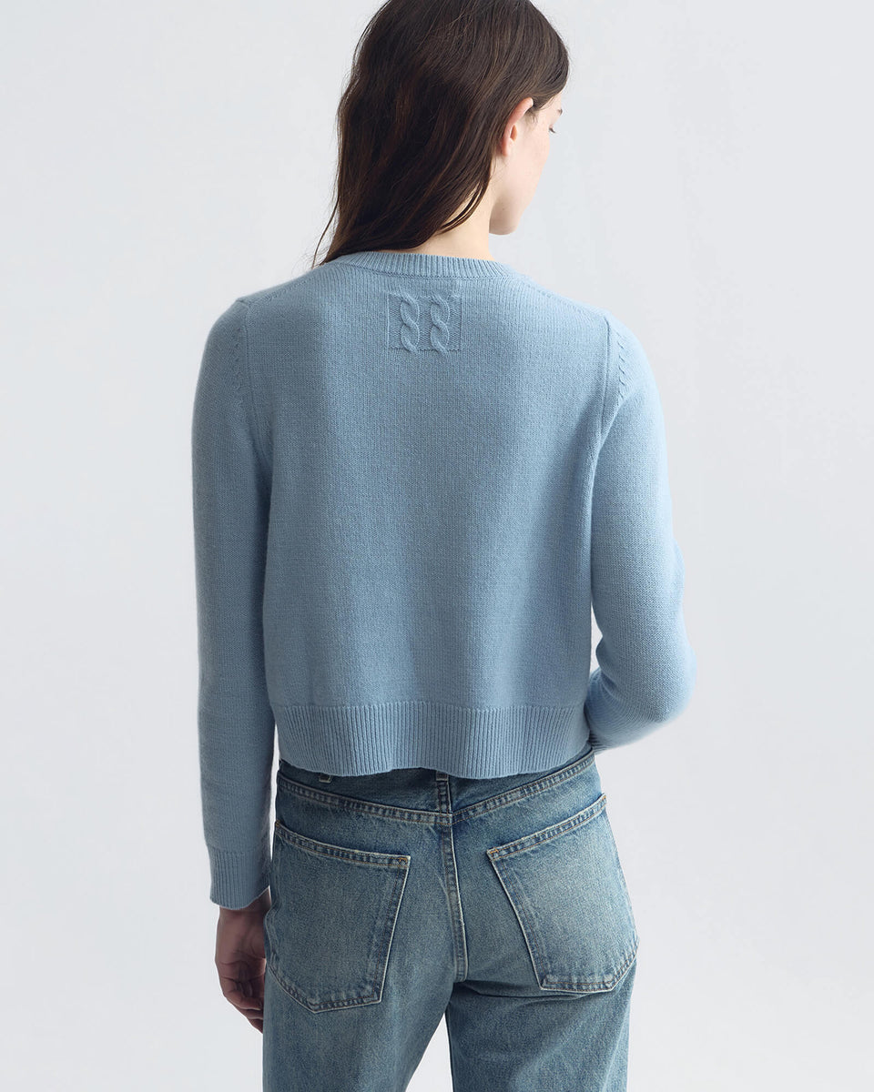 VENUS SWEATER IN CAMBRIDGE BLUE