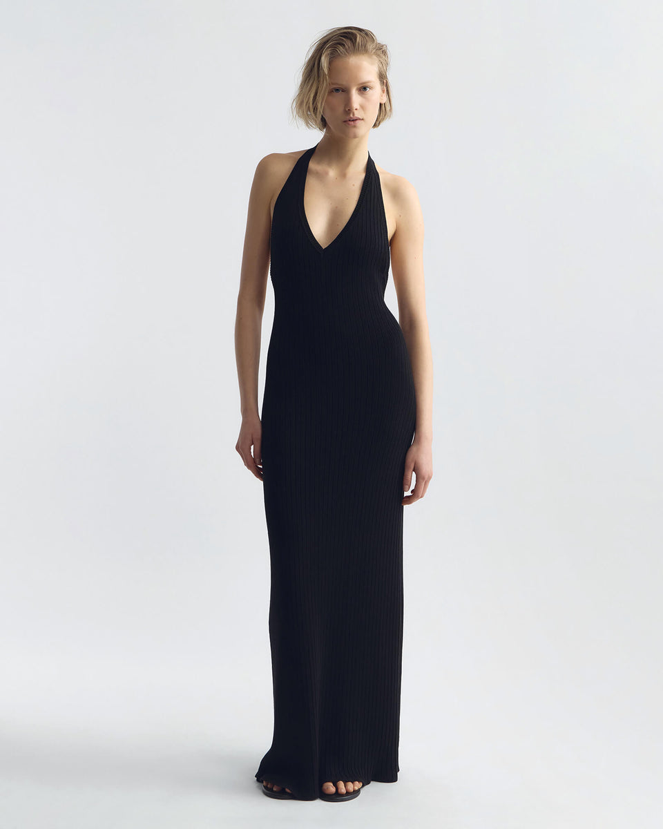 IVENKA DRESS IN BLACK