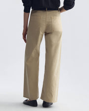 MEGAN COTTON PANT IN VINTAGE WASHED - SOLSTICE