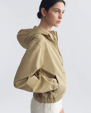 CLYDE HOODED WINDBREAKER IN SOLSTICE