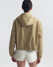 CLYDE HOODED WINDBREAKER IN SOLSTICE