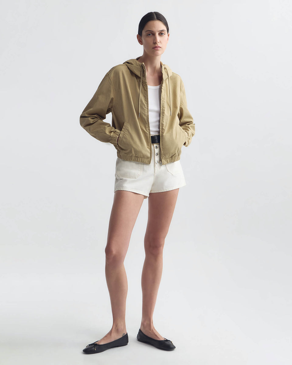 HARLEY DENIM SHORT IN CREAM