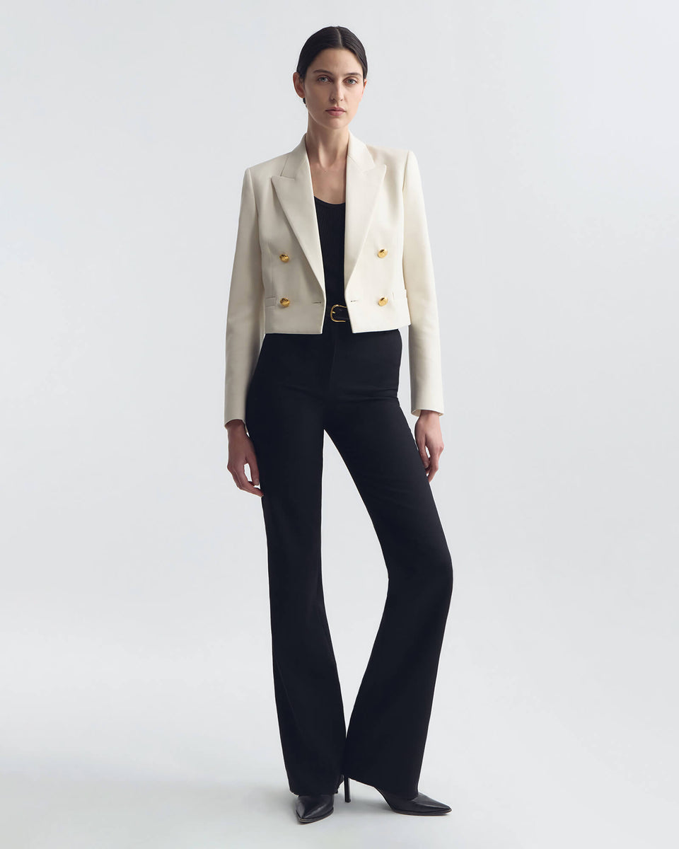 BEAUREGARD BLAZER IN STONE