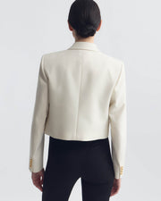 BEAUREGARD BLAZER IN STONE